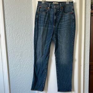 Classic Blue Madewell Denim Jeans Size 29